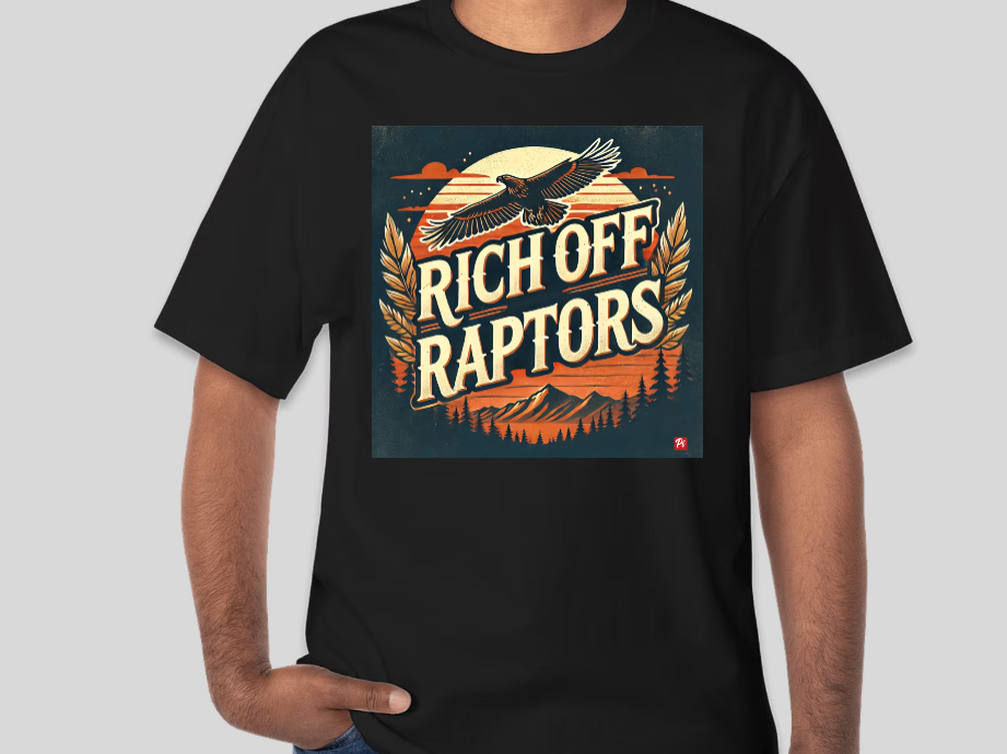 Rich Off Raptors T-shirt